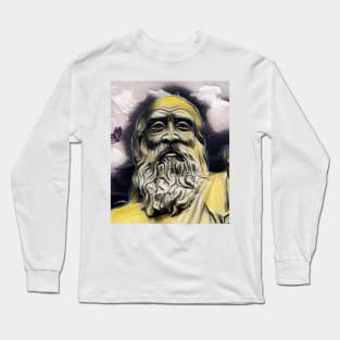 Diogenes Portrait | Diogenes Artwork 9 Long Sleeve T-Shirt